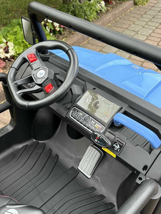 Auto na akumulator Pojazd Farmer 4×4 12v Pilot Skóra Wywrotka 6 kół