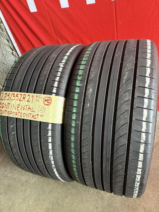Pneus 285/35/21 Continental Impecaveis