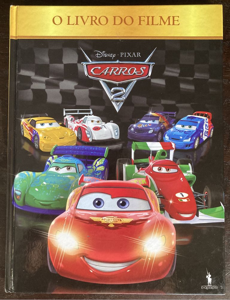 Carros 2 - O Livro Do Filme - Disney Pixar