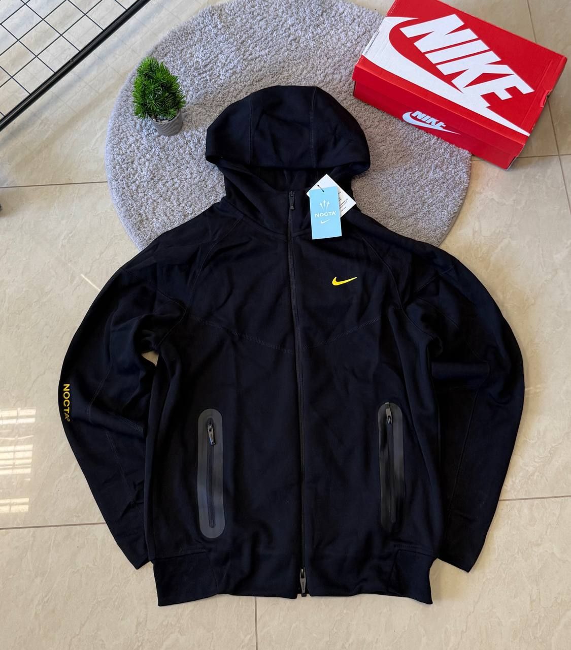 Зип худи Найк теч флис НОКТА (S-XXL) Зипка Nike Tech Fleece Nocta