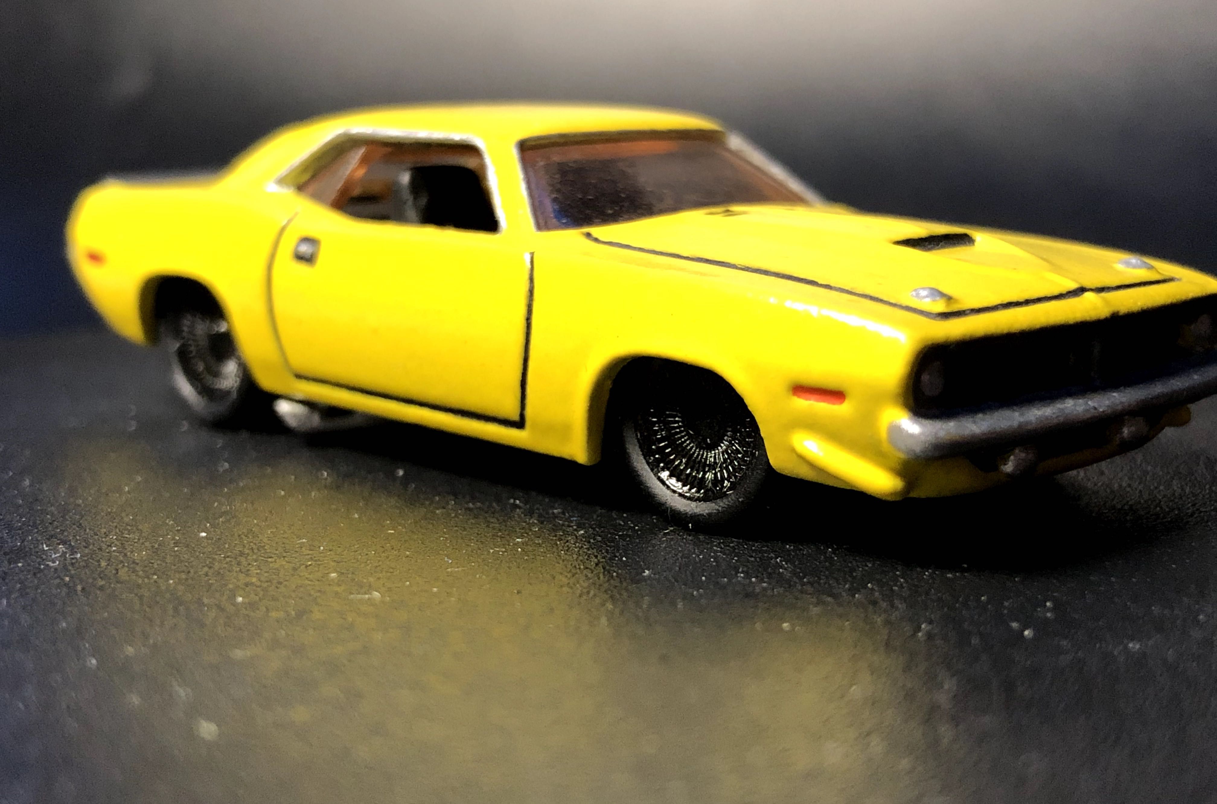 Hot Wheels Plymouth Barracuda Custom model jak Premium