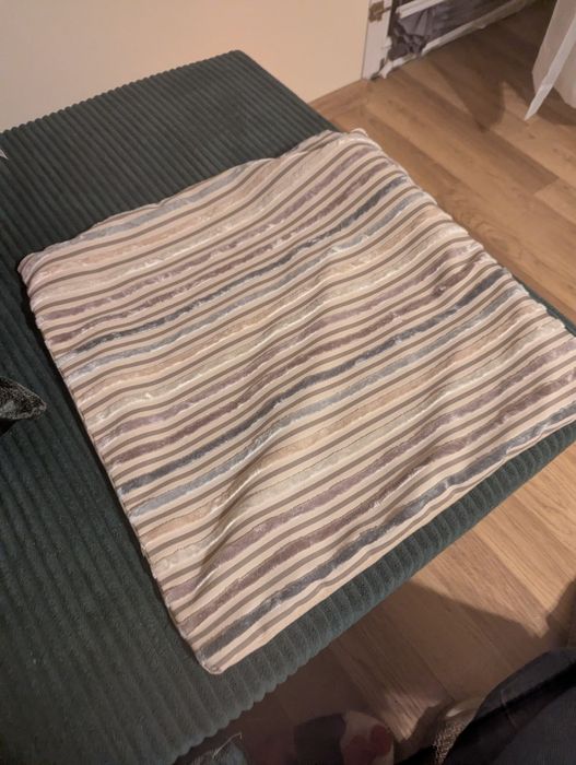 Poszewka 45 x 45 cm ecru kremowa