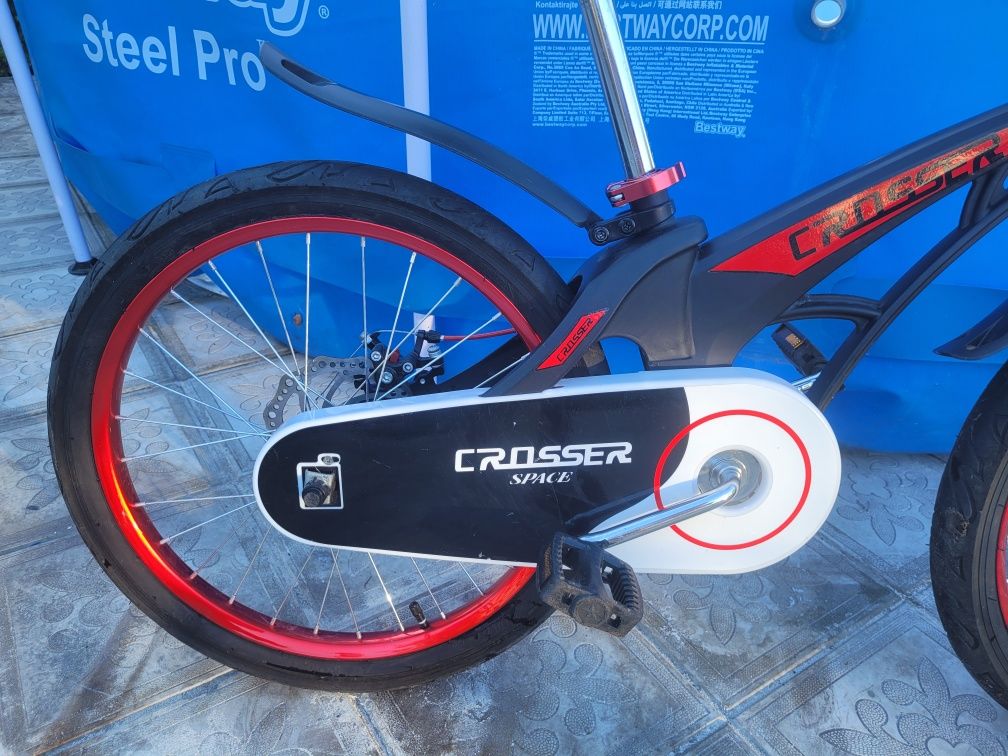 Детский велосипед Crosser SPACE 20" magnesium bike
