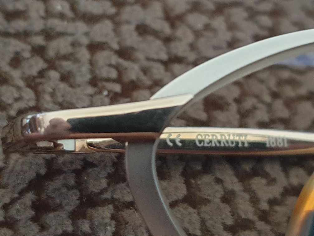 Ramki oprawki okularów okulary CERRUTI tytanowe damskie