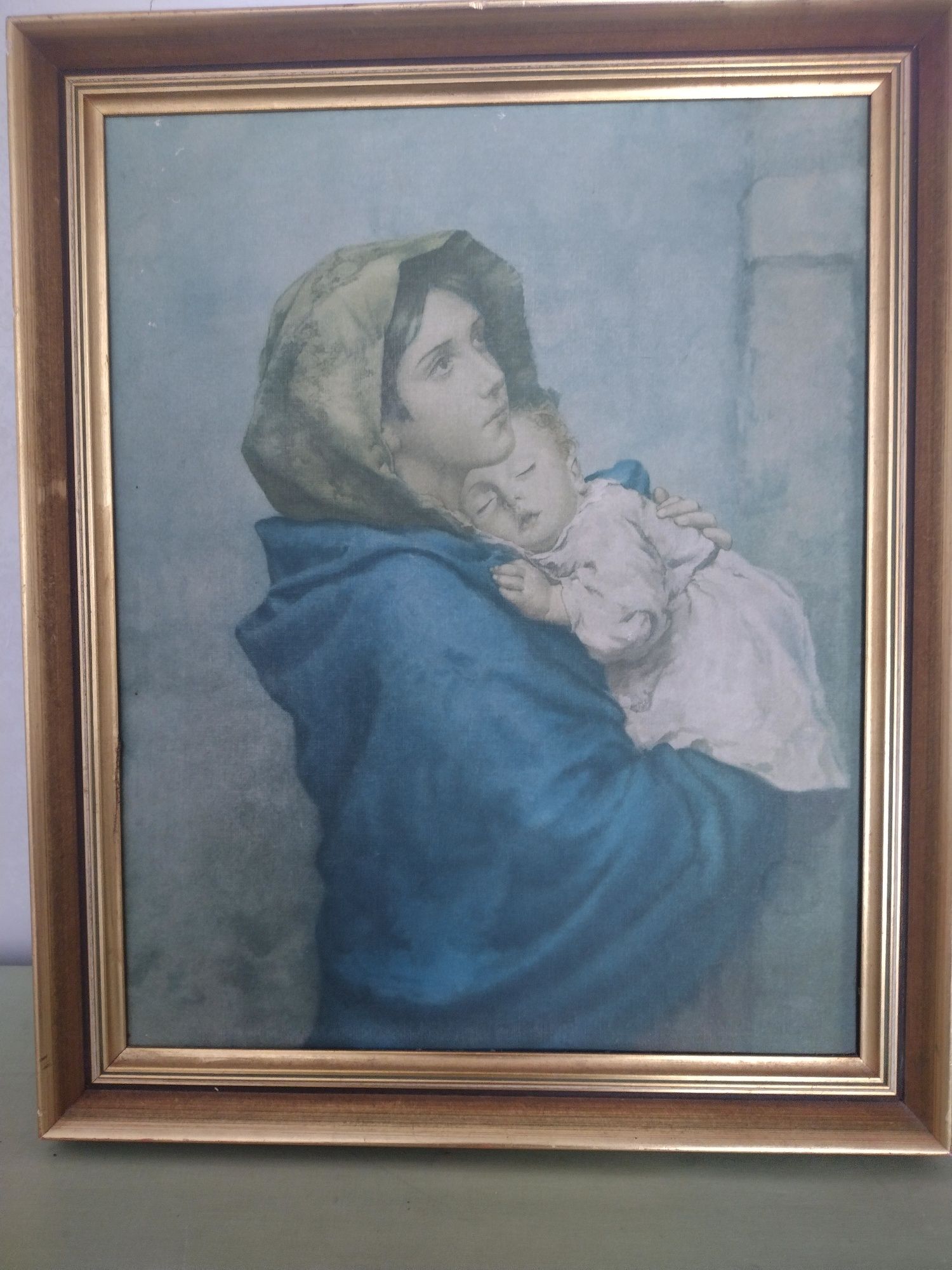 Obraz sakralny (oleodruk) Maria z Dzieciątkiem