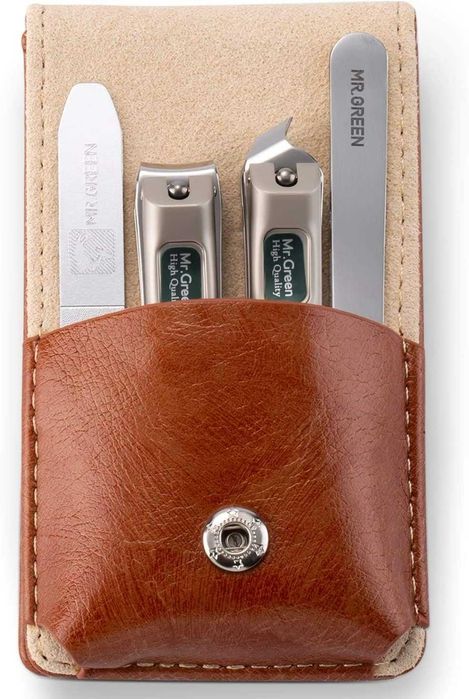 Zestaw do obcinania paznokci 4 części do manicure ze stali nierdzewnej