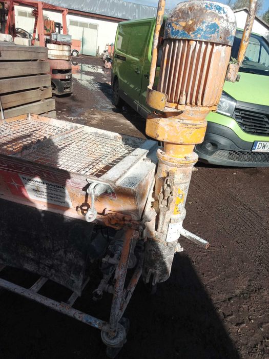 Agregat tynkarski Putzknecht S49 do remontu fv VAT (netto 2500)