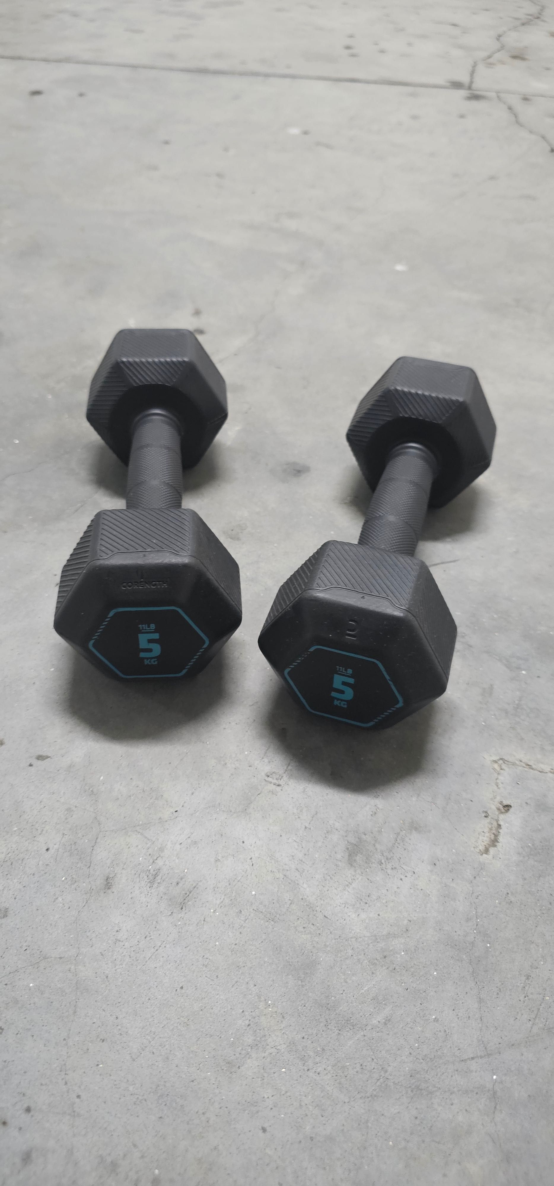 Halteres Hexagonal de Musculação e Cross-Training