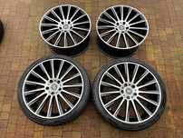 269. Alufelgi 20" Keskin KT18 BMW 5x120 8.5J ET30 czarne proste