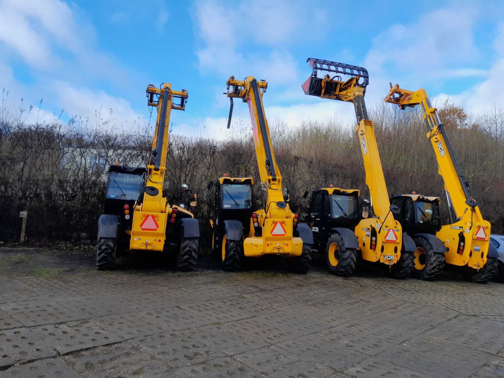 Wynajmę wynajem wypożyczalnia ładowarek JCB usługi dzierżawa