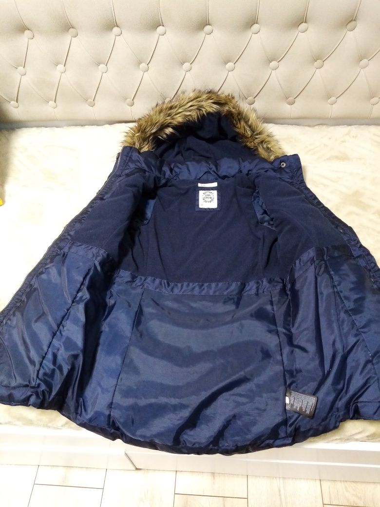 Куртка тёплая для девочки, H&M, 10-11 л, 146см