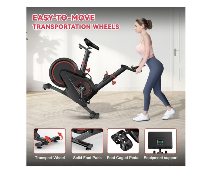 Bicicleta magnetica ergometrica indoor