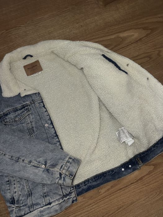 Джинсовка чоловіча тепла Ostin , Pull bear / джинсова куртка