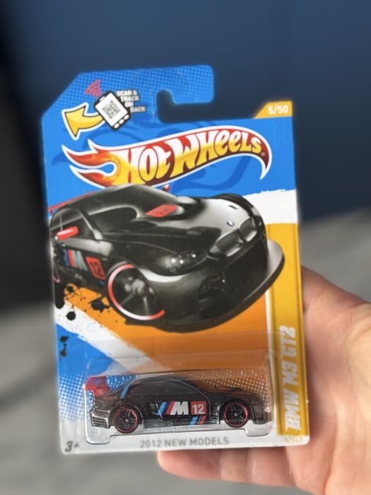 Hot Wheels BMW M3 GT2 E92 2012 pierwsze wydanie czarna protektor IGŁA