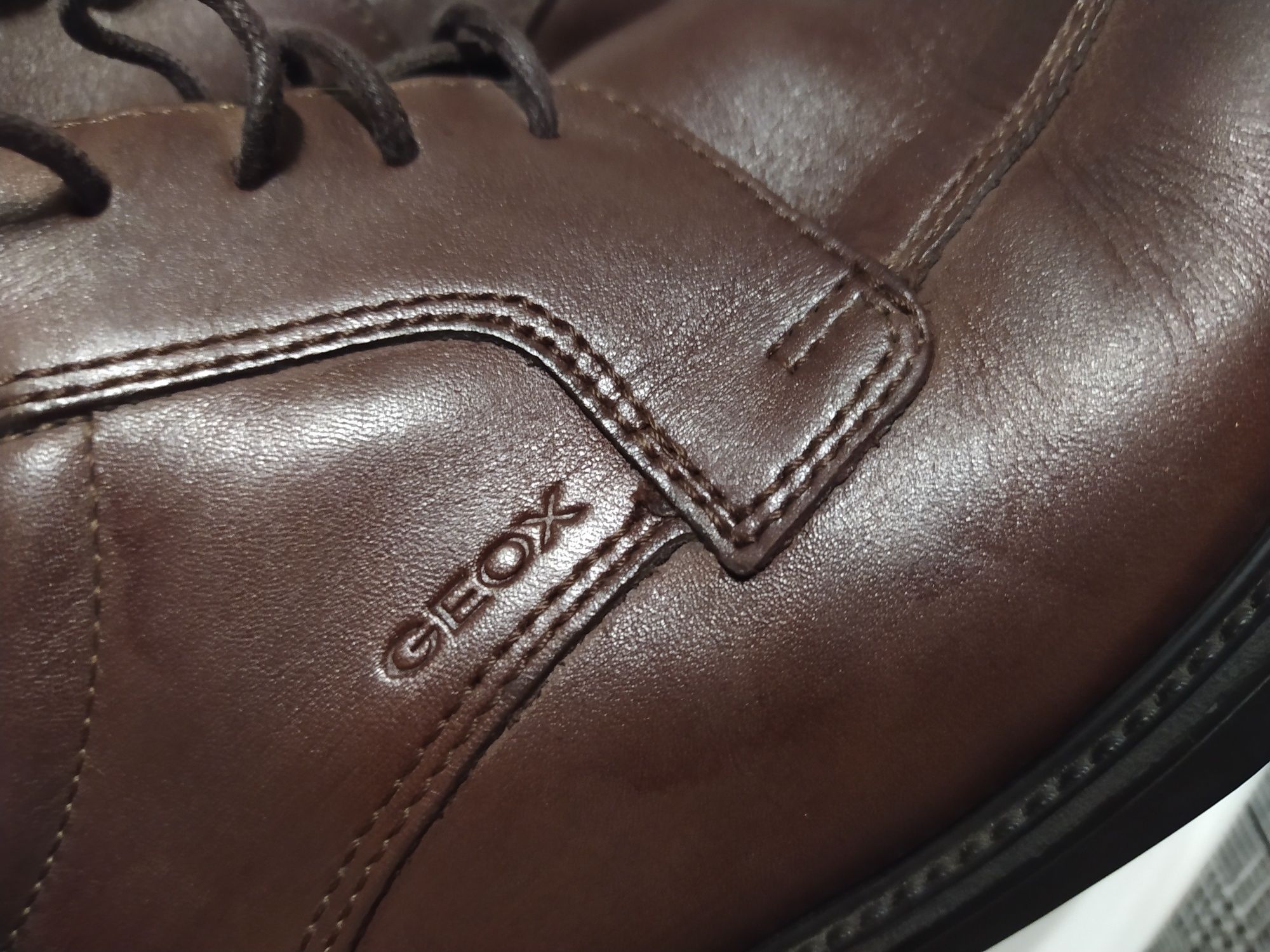 Buty męskie 43 Geox Respira skóra naturalna buty wizytowe