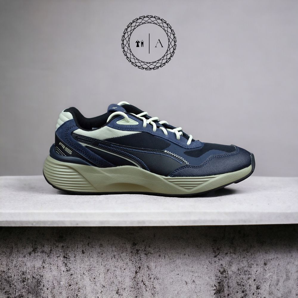 PUMA RS - METRIC 387167-03 BLUE BEIGE чоловічі кросівки