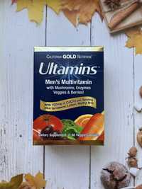 Мультивитамины для мужчин с коэнзимом Q10 Ultamins, (60 капсул)