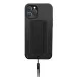 Etui Uniq Heldro na iPhone 12 Pro Max - czarne