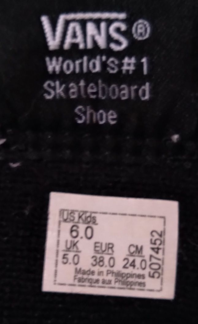 Кеди Vans Sk8-Hi Оригінал 38 розмір