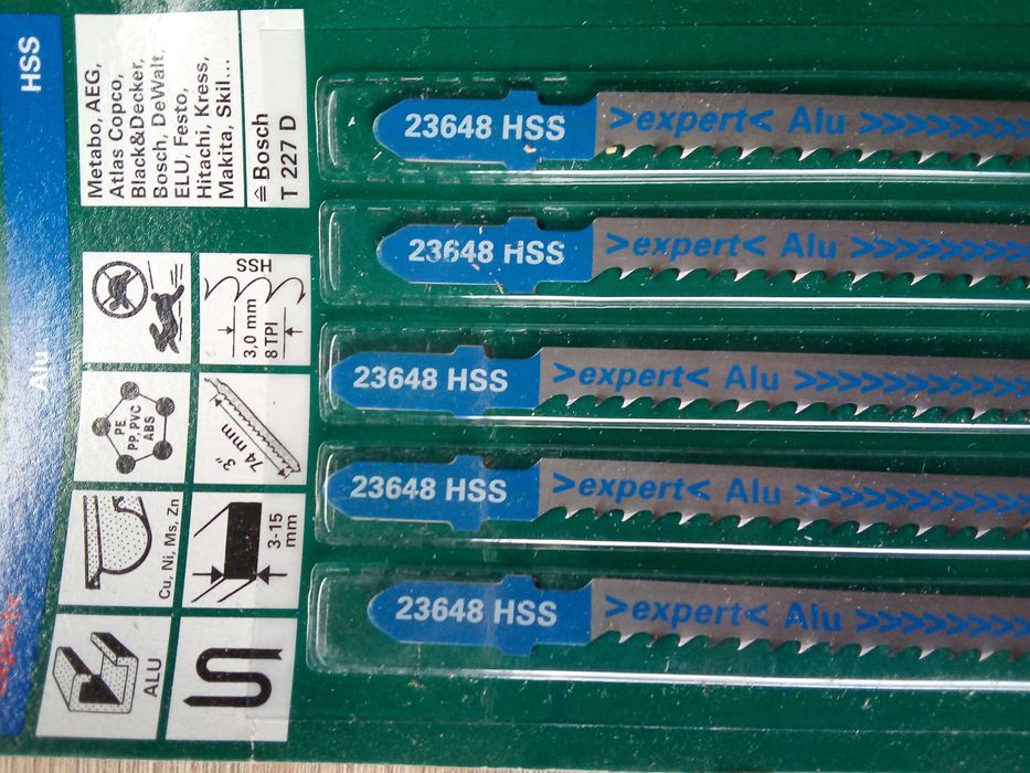 ostrza do wyrzynarki