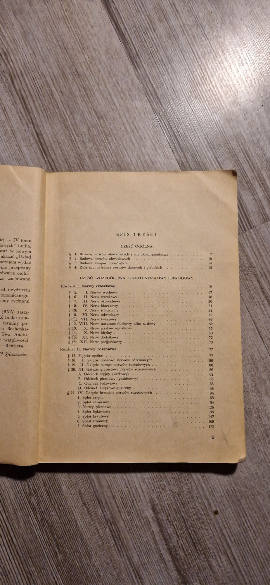 Nauka o nerwach obwodowych Edward Loth 1960