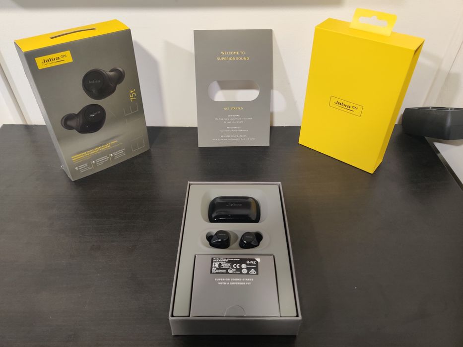 Auscultadores Jabra Elite 75t