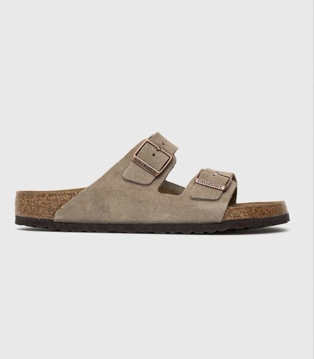 Замшеві шльопанці Birkenstock 42