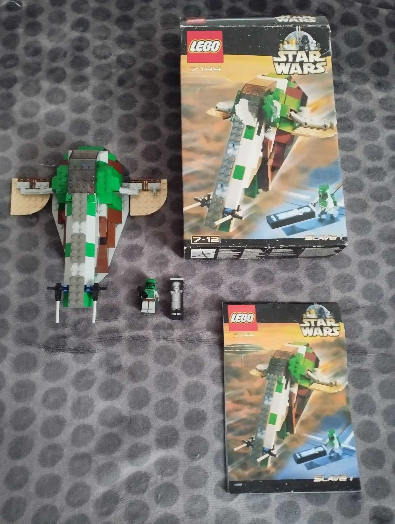 Lego Star Wars 7144 Slave I z pudełkiem z 2000 roku