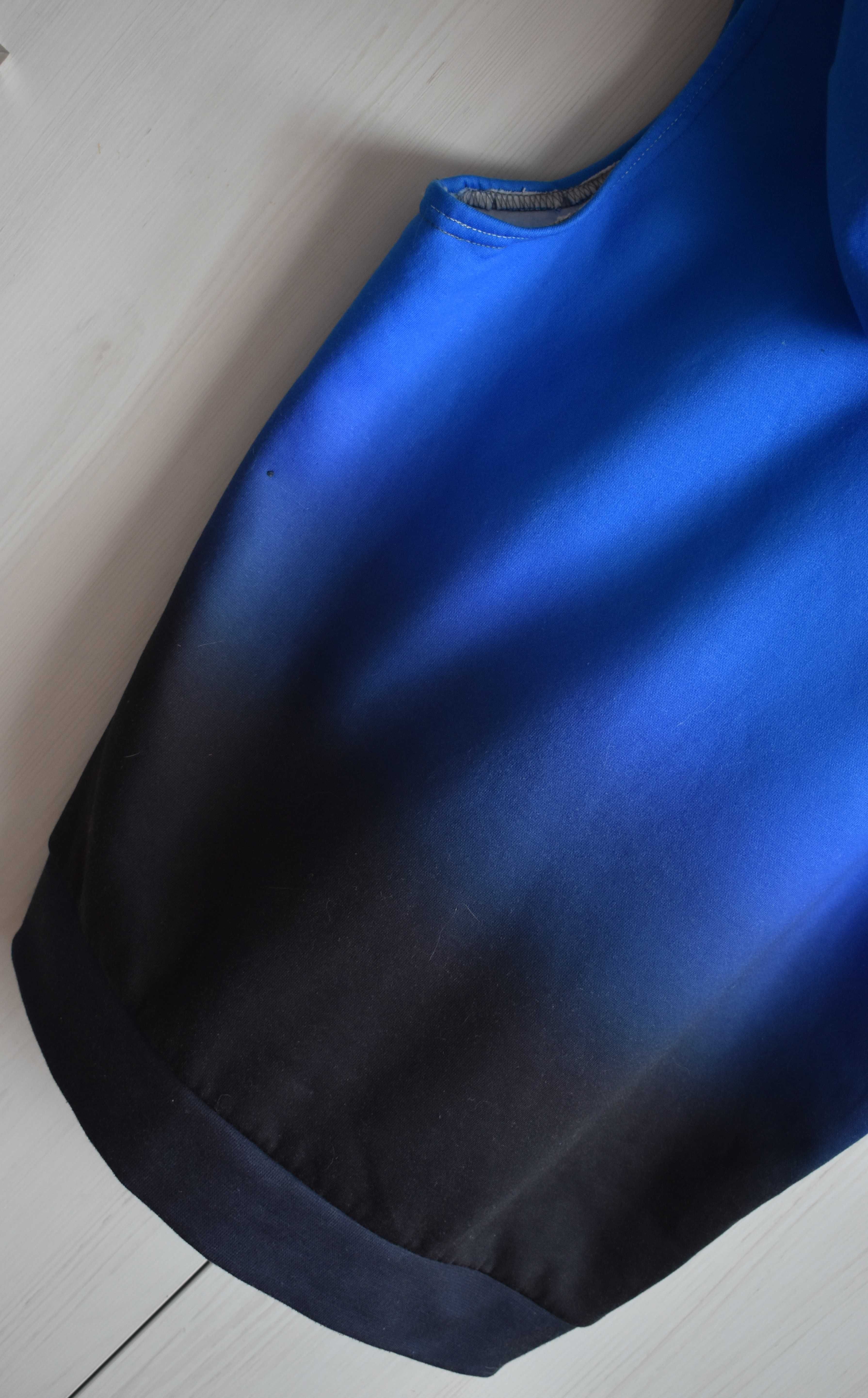 Bluza 158 z kapturem Hype bez rękawów kamizelka bezrękawnik kaptur