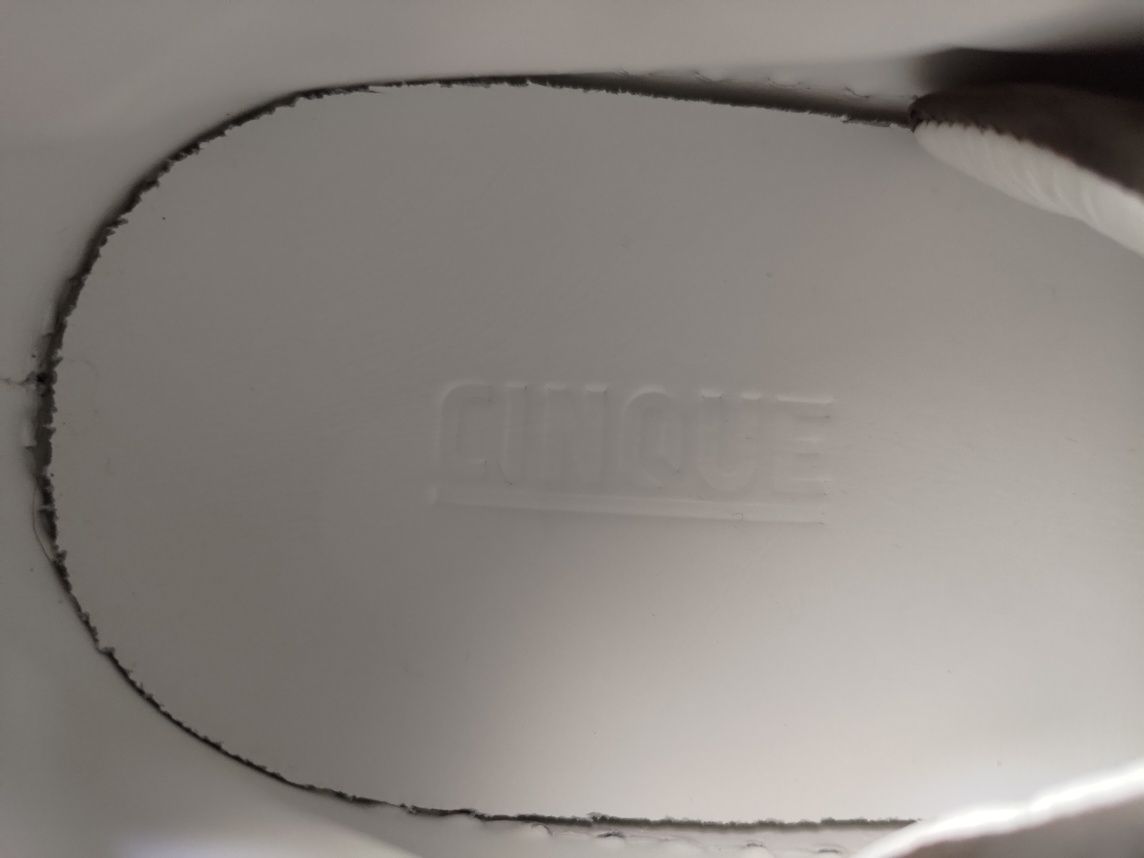 Кеди шкіряні італійські чоловічі Cinque 44р