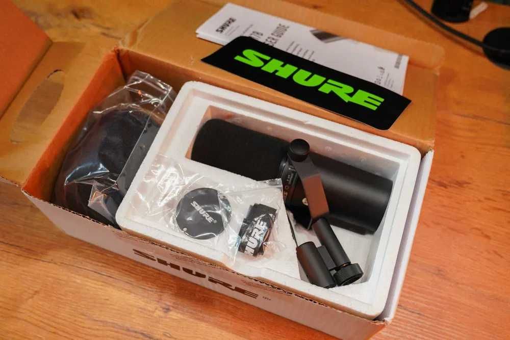 Zadbany mikrofon Shure SM7B, Gwarancja