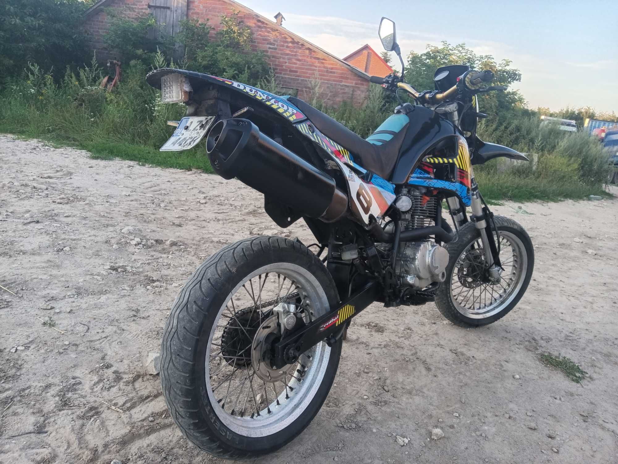 enduro gilera200/50 cc zarejstrowany transport cały kraj