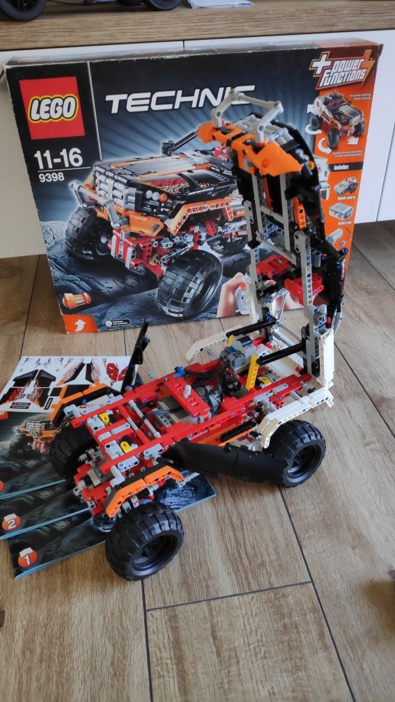 Lego Technic 9398 4x4 Sterowany jak nowy + Gratis