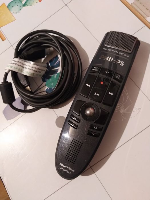 Philips dyktafon mikrofon SpeechMike