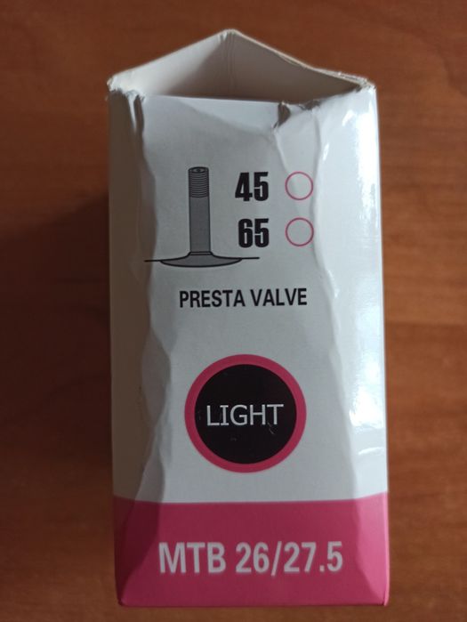 Nowa dętka MTB 26/27.5 tube 48g lekka