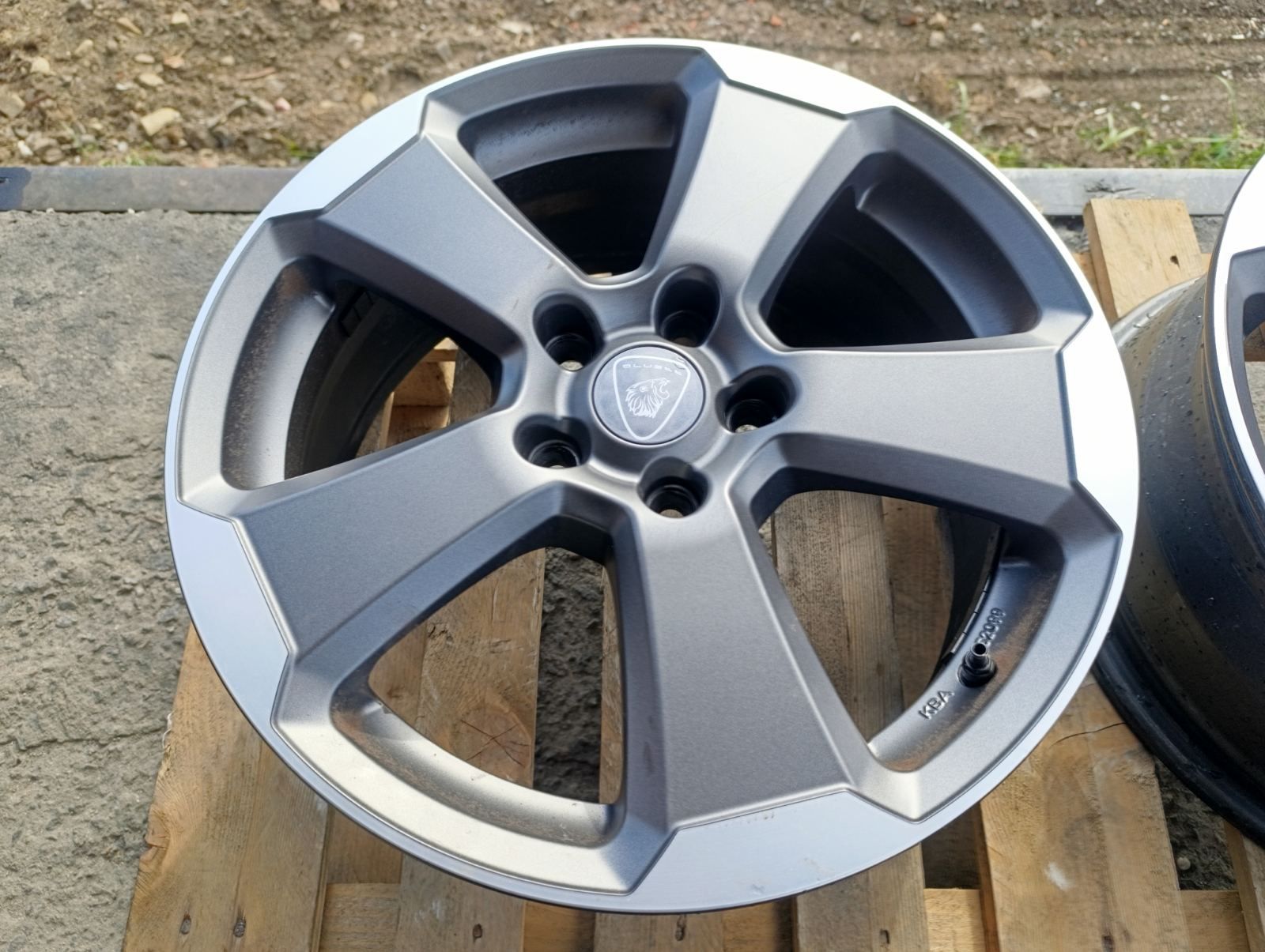 Легкосплавні диски 5*112 R17 ЕТ52 титани р17