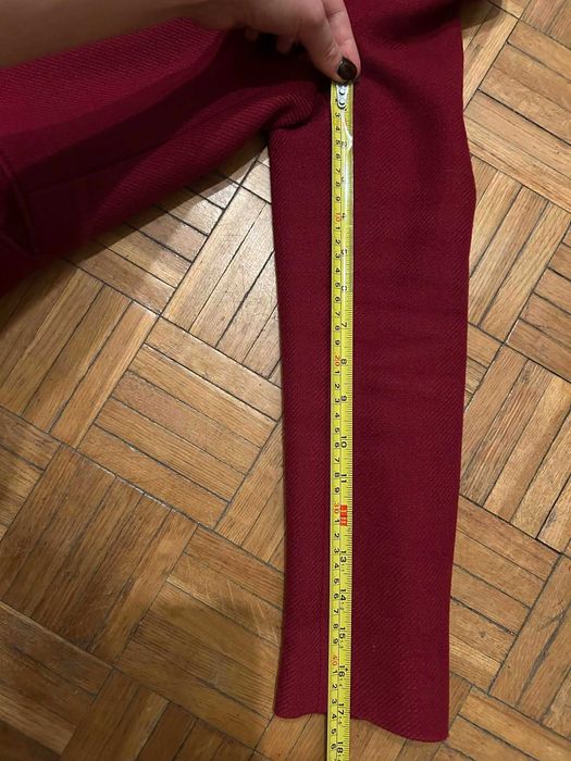 Ciepły płaszcz 75% wełna ZARA