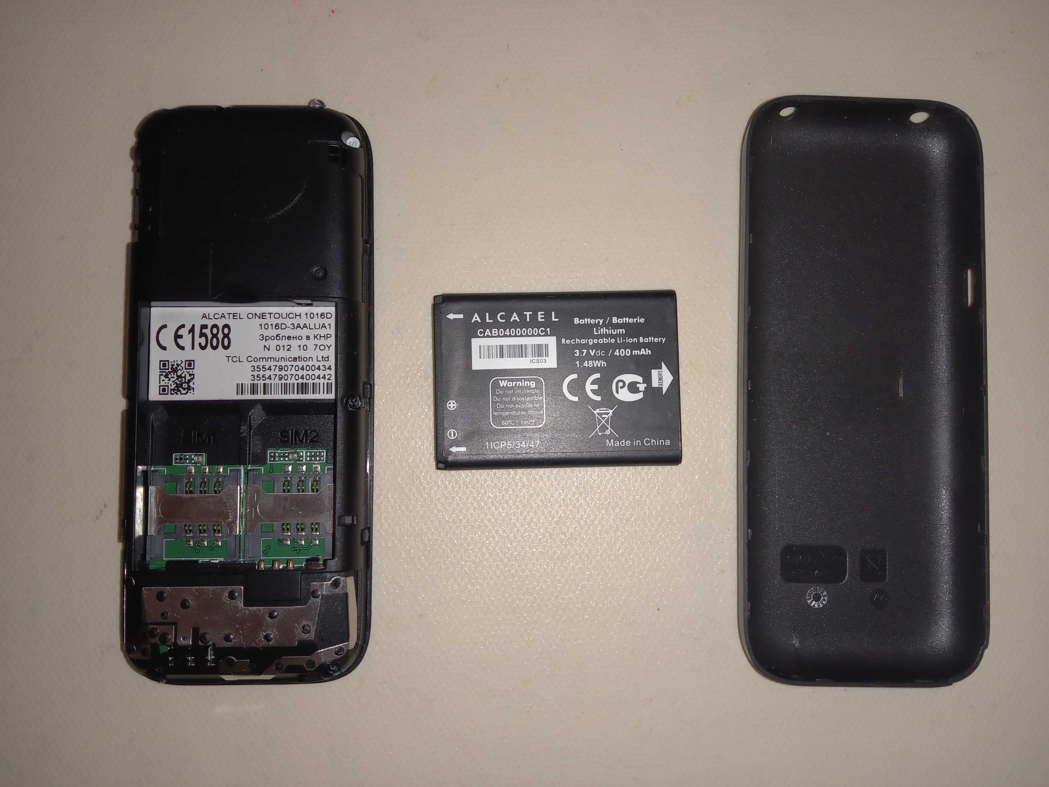 Мобильный телефон Alcatel Onetouch 1016D