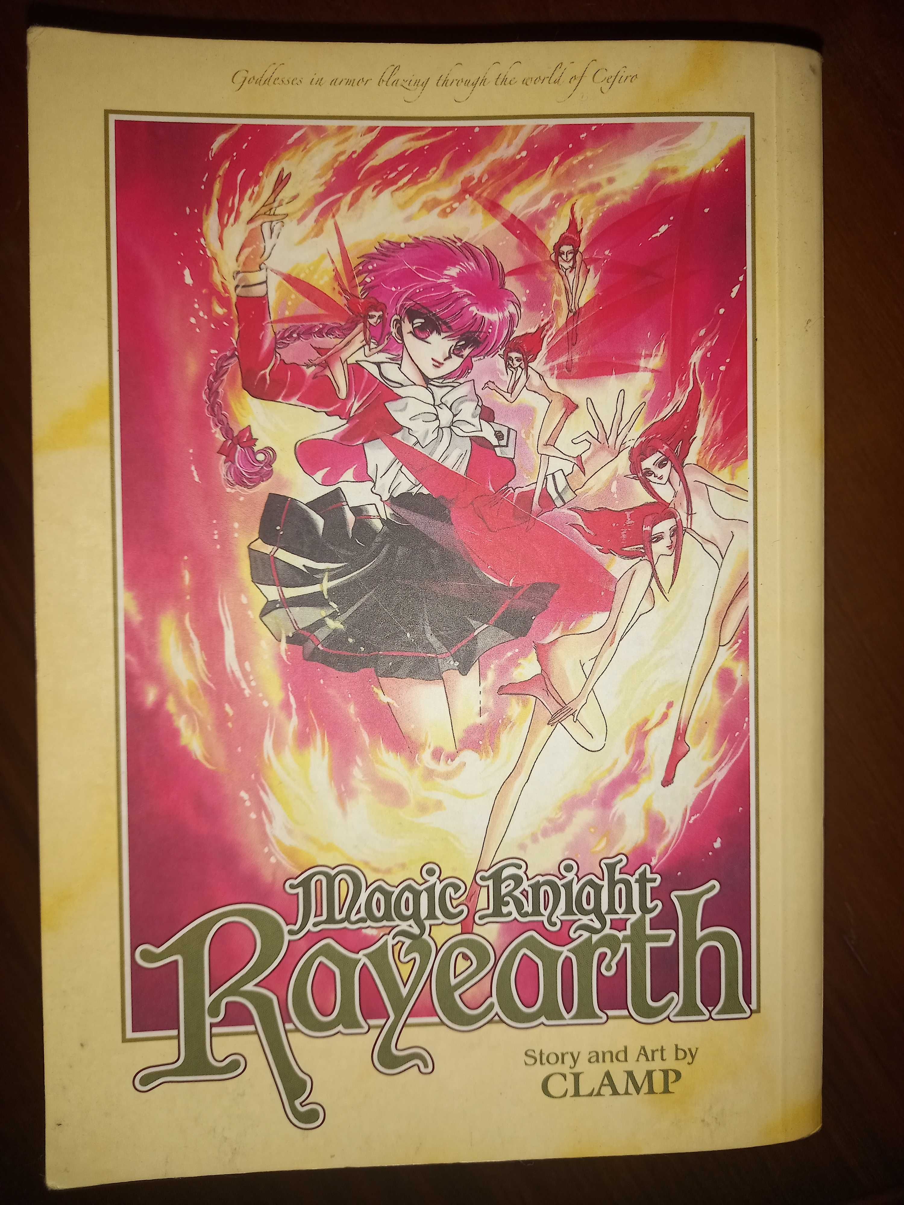 Vendo mangá das Magic Knight Rayearth