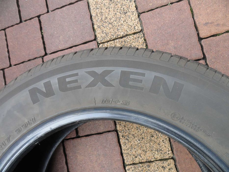 215/65R17 Nexen Komplet 4 sztuki CALOROCZNE 2023 rok JAK NOWE