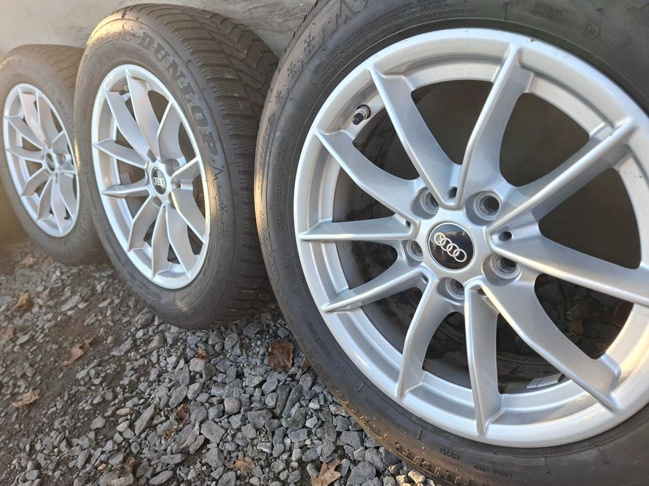 [K25] KOŁA ZIMOWE,ALUFELGI 16'' 5x112 AUDI A4 B7,B8,B9,A6 C5+205/60.
