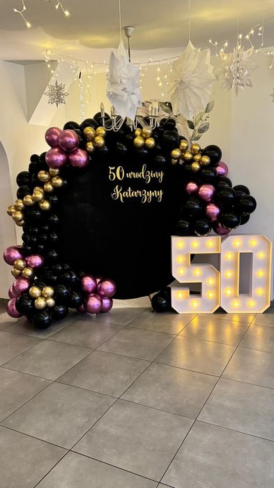 Scianki balonowe, dekoracje imprez