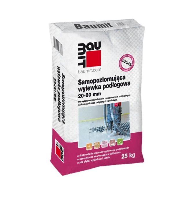 Wylewka samopoziomująca Baumit 20 - 80 mm 25 kg