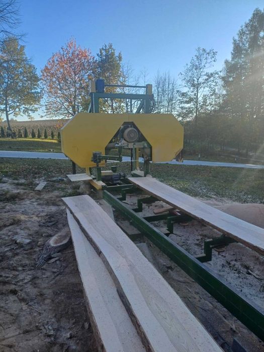 Trak szerokotaśmowy, tartak taśmowy