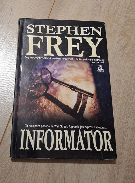 Informator, Stephen Frey, książka