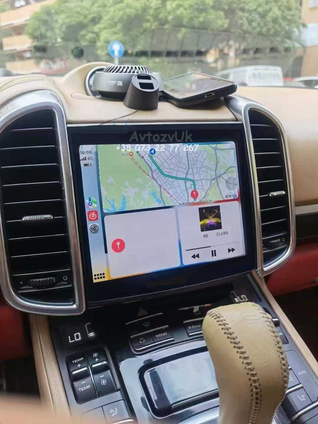 Магнитола CAYENNE Porsche PANAMERA Порше Каен Дисплей CarPlay Android