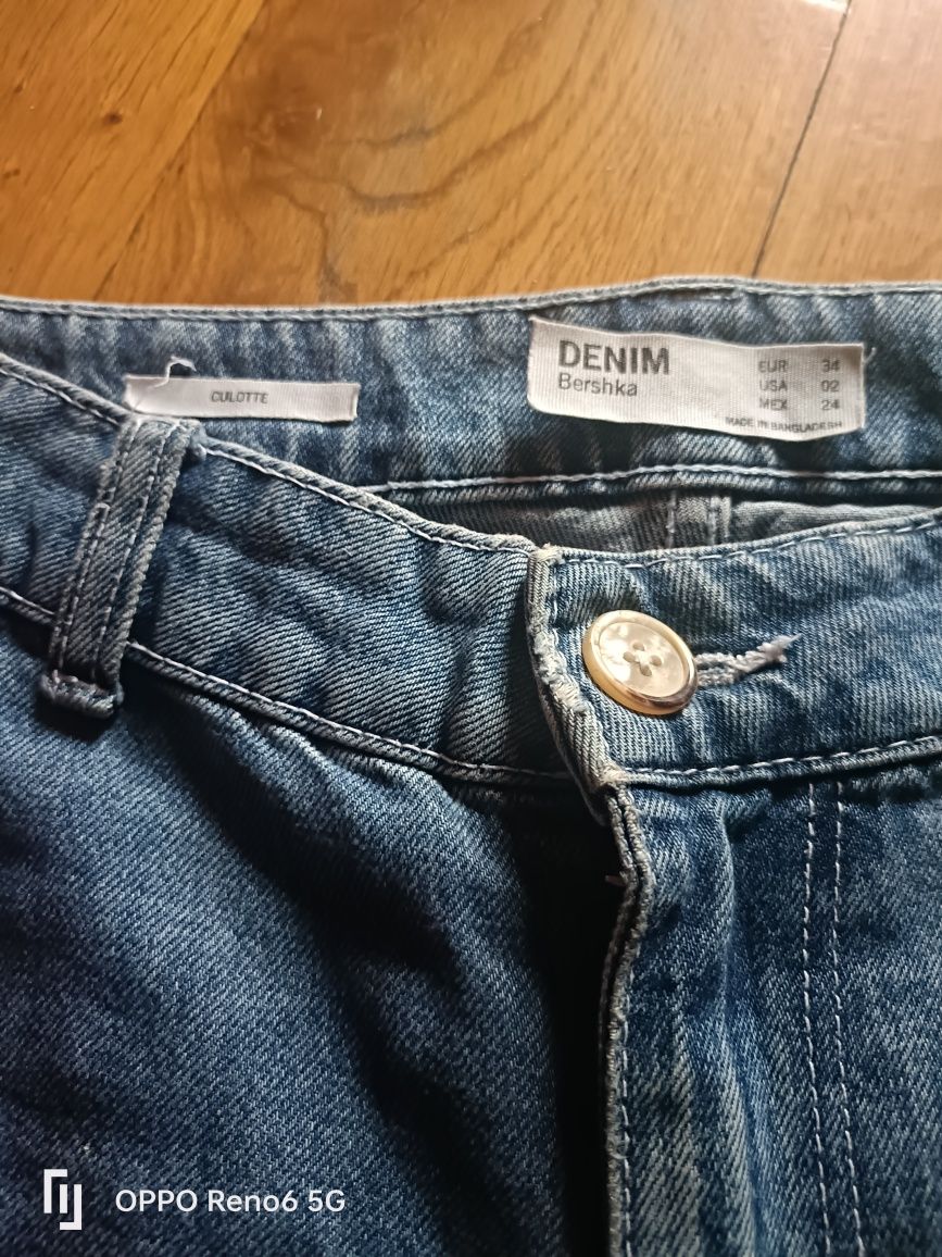 Spodnie dżinsowe Bershka rozmiar s/m