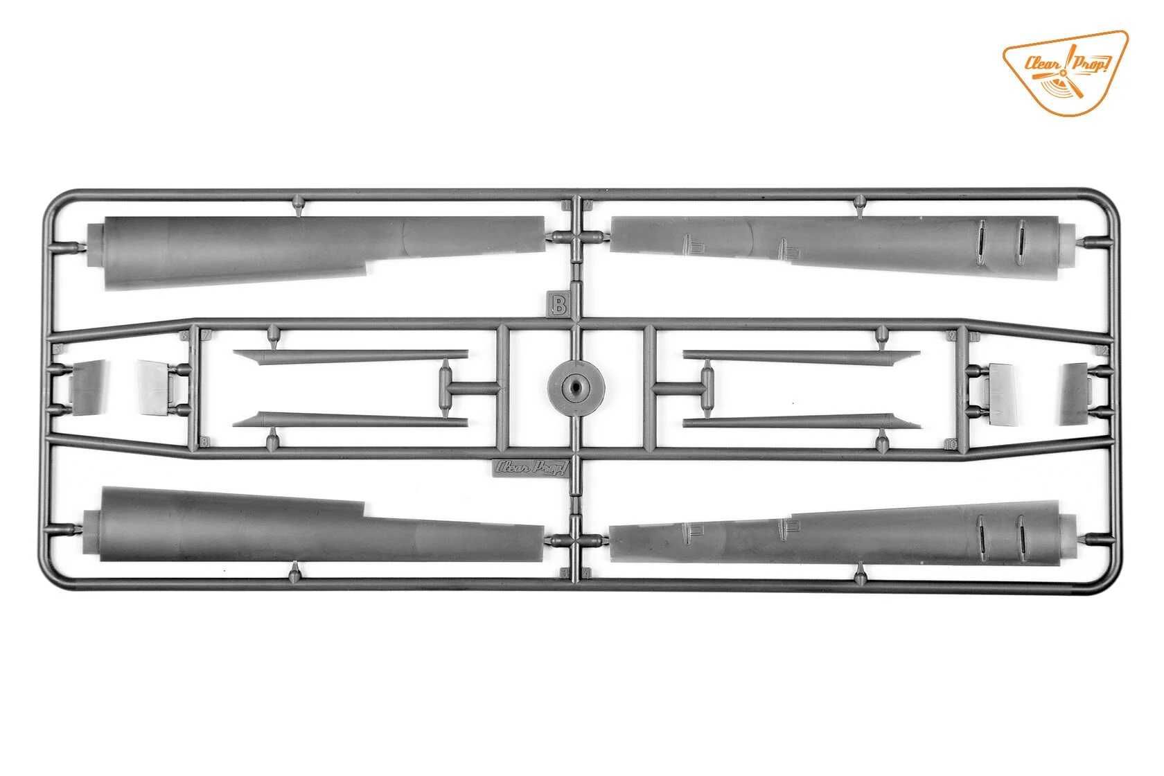 Збірна модель БПЛА Байрактар TB.2 UAV, 1:48, Clear Prop, CP4809