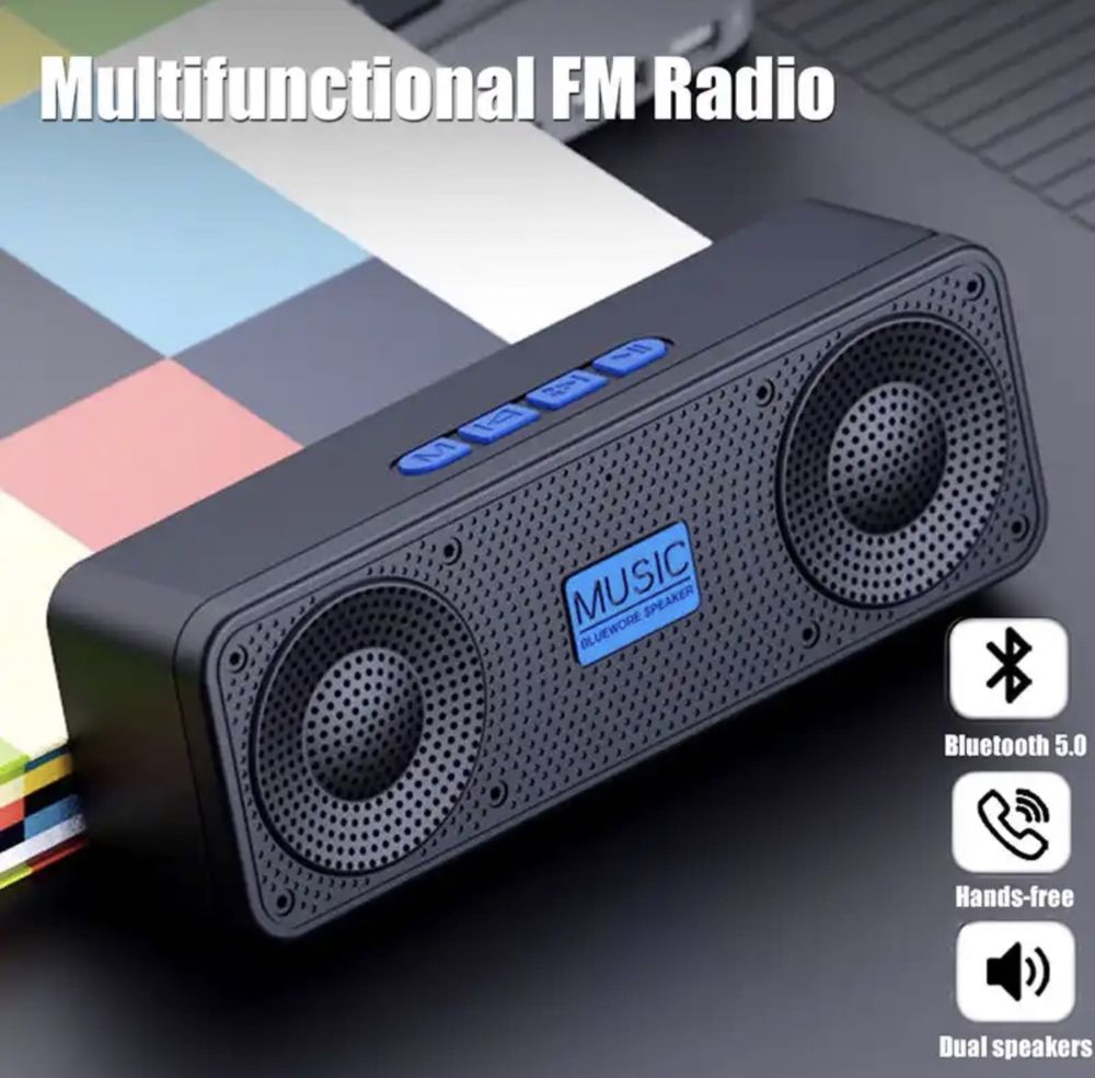 S18 Блютуз колонка с радио FM