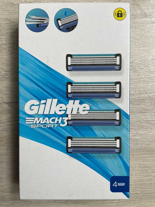 Gillette Mach 3 Sport Nożyki zapas 4 szt.